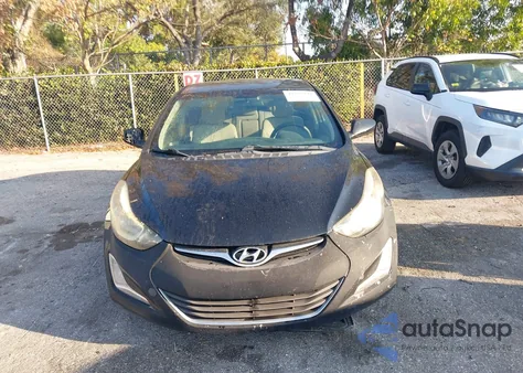 2014 Hyundai Elantra Se z USA, uszkodzony, nr VIN 5NPDH4AEXEH536136